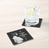 Furchtvoll und wunderbar Made Niedlich Girl Christ Rechteckiger Pappuntersetzer (Vor Ort)