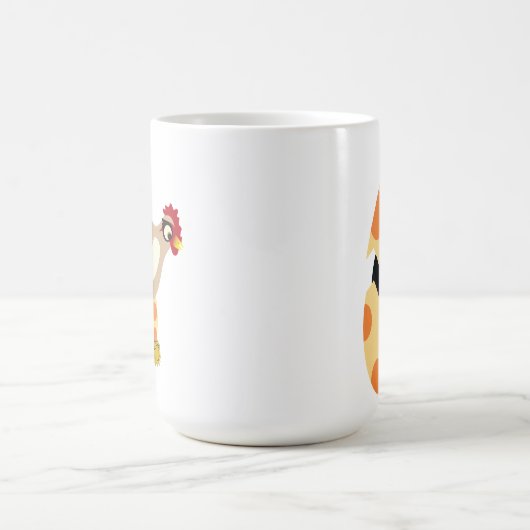 Furdiburb u. Huhn-Mutter Mug Kaffeetasse (Mittel)