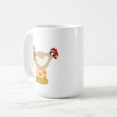 Furdiburb u. Huhn-Mutter Mug Kaffeetasse (Vorderseite Links)