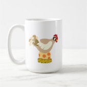Furdiburb u. Huhn-Mutter Mug Kaffeetasse (Links)