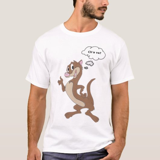 Furet-T-Shirt "Geht's?" T-Shirt (Vorderseite)