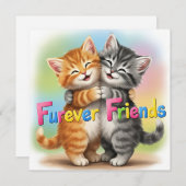 Furever Friends Feiertagskarte (Vorne/Hinten)