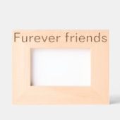 Furever friends Foto freme Geätzte Rahmen (Vorderseite)