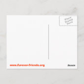 Furever Friends Humane Society Postcard Postkarte (Rückseite)