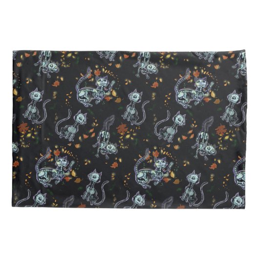 Furever Friends Spooky Ghost Cats Kissenbezug (Rückseite)