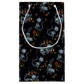 Furever Friends Spooky Ghost Cats Trick oder Treat Kleine Geschenktüte (Rückseite)