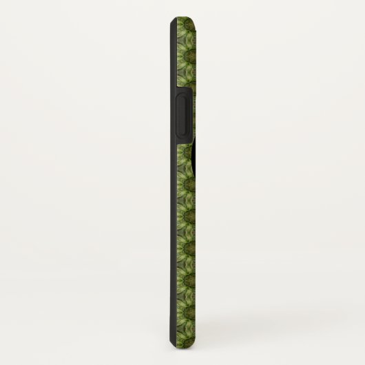 FURever in my Heart Green Pattern Pet Template Case-Mate iPhone Hülle (Hinten/Rechts)