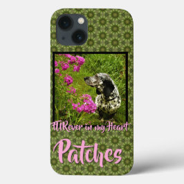 FURever in my Heart Green Pattern Pet Template Case-Mate iPhone Hülle