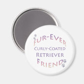 Furever mit lockerer Oberfläche Magnet (Vorderseite/Rückseite)