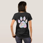Furever & Still Walking Beside Me T-Shirt (Schwarz voll)