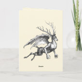 Furfur Demon Hart Dictionairre Infernal Karte (Rückseite)