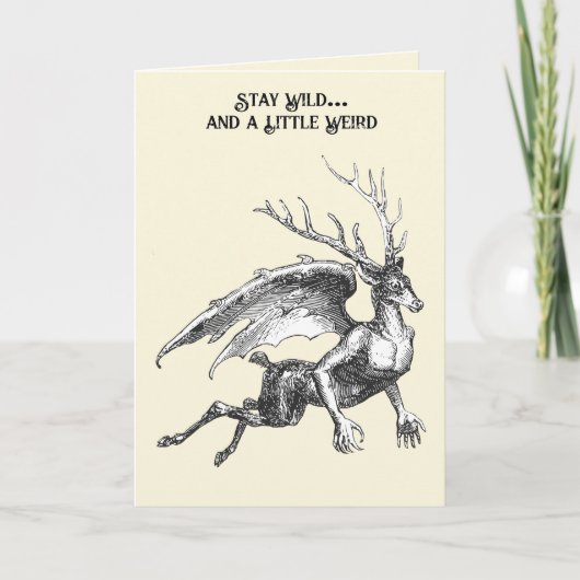 Furfur Demon Hart Dictionairre Infernal Karte (Vorderseite)