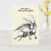 Furfur Demon Hart Dictionairre Infernal Karte (Gelbe Blume)