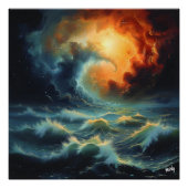 Furia Celestial: Impresionista y Surrealista Poster (Vorderseite)