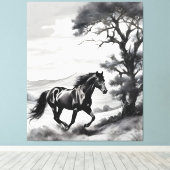 Fúria Equina Leinwanddruck (Insitu (Holzboden))