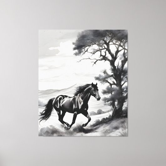 Fúria Equina Leinwanddruck (Vorderseite)