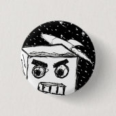 Furies Fast KARL der Roboter mit Rakete im All Button (Vorderseite)