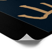 Fūrinkazan 風 林 山: "Wind, Wald, Feuer, Berg" Poster (Ecke)