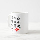 Furinkazan Kaffeetasse (Vorderseite Links)