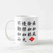 Furinkazan Kaffeetasse (Links)