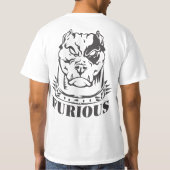 Furious Dog Graphic T - Shirt (Rückseite)