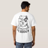 Furious Dog Graphic T - Shirt (Schwarz voll)