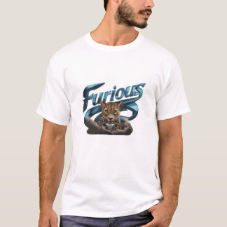 Furious Leopard: Kühnes und kraftvolles Design T-Shirt