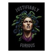 Furious Medusa Poster (Vorderseite)