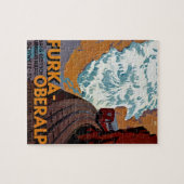 Furka-Oberalp Alpine Railway Puzzle (Horizontal)