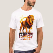 Furless in Faith Lion Graphic T-Shirt (Vorderseite)