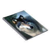 Furless the Arctic Wolf, Notebook Notizblock (Rechte Seite)