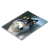 Furless the Arctic Wolf, Notebook Notizblock (Linke Seite)