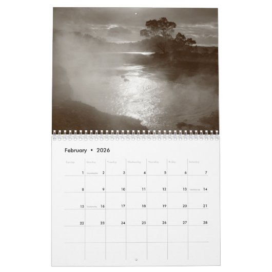 Furnas, Azoren - Fotokalender Kalender (Feb 2026)