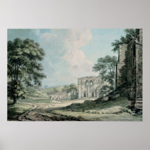 Furness Abtei, Lancashire Poster