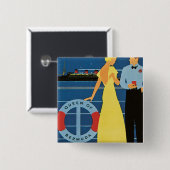 Furness ~ Königin von Bermuda Button (Vorne & Hinten)