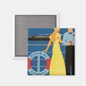 Furness ~ Königin von Bermuda Magnet (Vorderseite/Rückseite)