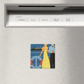 Furness ~ Königin von Bermuda Magnet (In Situ (Geschirrspüler))