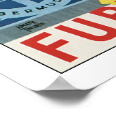 Furness Line Königin von Bermuda Poster (Ecke)