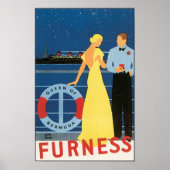 Furness Queen of Bermuda Poster (Vorne)