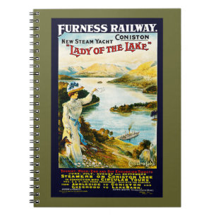 Furness Railway ~ Lady of the Lake Notizblock