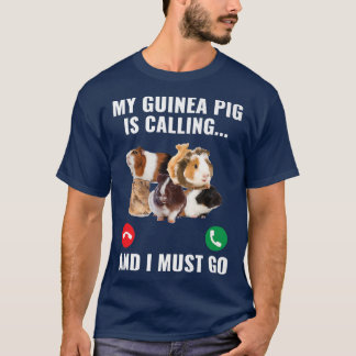 Furnier Kartoffeln Haustiere meine Guinea Schwein T-Shirt