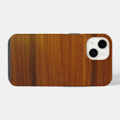 Furnierholz ähnlich iPhone hülle (Rückseite (Horizontal))