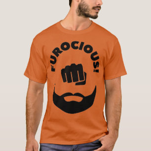 Furocious ist ein Pun 2021 für einen Faustbart T-Shirt