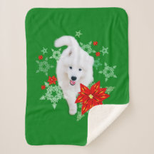Furore Christmas Dog Samoyed personalisiert