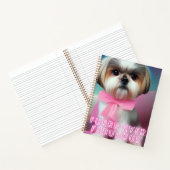Furr-Ever Fabulous Shitzu Dog Notizblock (Innenseite)