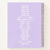 Furr-Ever Fabulous Shitzu Dog Notizblock (Rückseite)