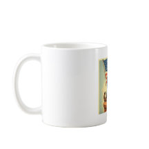Furreedom Brew - Patriotische Cat Coffee Tasse