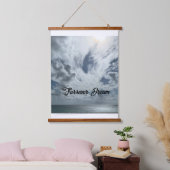 Furrever Dream Wall Art Deco Tapestes Wandteppich Mit Holzrahmen (Schlafzimmer)