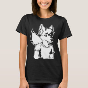 Furries Fursona Cosplay Furry Fandom T-Shirt