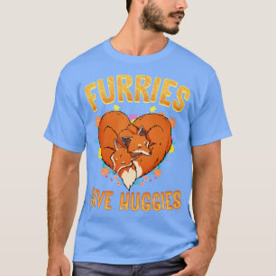Furries geben Huggies I Fandom I Cosplay T-Shirt